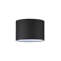 Stínidla, kryty, clony - ILUX 270005 Stínidlo Ideal Lux SET UP PARALUME CILINDRO D30 NERO 270005 ke svítidlům SET UP o průměru 30cm, černé - IDEALLUX