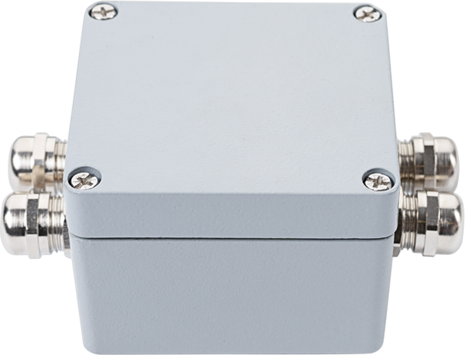 Spotřební materiál a příslušenství - Vodotesný hliníkový box svorkovnice IP68 - 4 terminály - foto 1