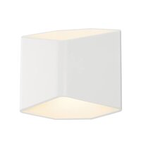 Dekorativní - LA 151711 CARISO 2 nástěnná bílá 230V/500mA LED 7.6W 3000K - BIG WHITE (SLV)