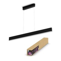 SmartHome Paul Neuhaus - PH 8719514343368 Hue Bluetooth LED White and Color Ambiance Závěsné svítidlo Philips Ensis 8719514343368 2x39W 5500lm 2000-6500K RGB IP20 24V černé stmívatelné - PHILIPS (929003052501)