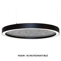 Kruhová - ARCHI SBS/ACU/GI700/4K/WH/DALI Závěsné svítidlo s akustickým panelem Belo_GI 700mm 29W 4970lm 4000K DALI bílá - ARCHILIGHT