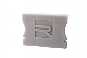 Krytky pro Al profily - IMPR 978161 Koncovka P-AU-02-20 sada - 2ks šedá - LIGHT IMPRESSIONS