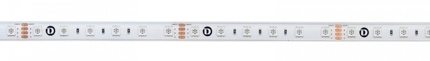 Dekorační - IMPR 840256 Flexibilní LED pásek 5050 60 24V RGB 5m silikon - LIGHT IMPRESSIONS