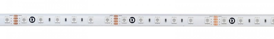 Dekorační - IMPR 840256 Flexibilní LED pásek 5050 60 24V RGB 5m silikon - LIGHT IMPRESSIONS - foto 1