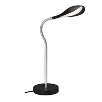 Stolní lampy pracovní - BRILO 7505-015 LED stolní lampa, 40 cm, 4,5 W, černá - BRILO