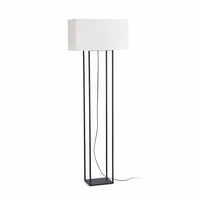 Stojací lampy - FARO 29979 VESPER hnědá stojací lampa - FARO