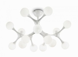 Dekorativní - ILUX 149622 Stropní a nástěnné svítidlo Ideal Lux Nodino PL9 149622 - IDEALLUX