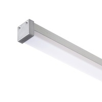 Al profily k přisazení - RED R13866 LED PROFILE D přisazený 1m hliník/mléčný akryl  - RED - DESIGN RENDL