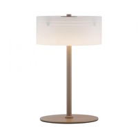 Stolní lampy dekorační - PN 4678-39 LED stolní lampa MARIKA, písková, dotykový stmívač, 3000K - PAUL NEUHAUS