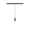 Lištové Magnetic SLV - LA 1007749 LALU® závěsné svítidlo, 48 V, Led Base, mix &amp; match, 150 cm, 8 W, 3000 K, DALI, černá - BIG WHITE (SLV)