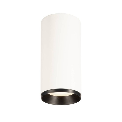 Downlight - LA 1004334 NUMINOS® CL PHASE L vnitřní LED přisazené stropní svítidlo bílá/černá 4000 K 24° - BIG WHITE (SLV) - foto 1