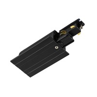 Lišty a příslušenství S-TRACK - LA 1006521 S-TRACK vestavný napáječ vlevo černý - BIG WHITE (SLV)