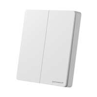 Stmívače a regulátory LED - Kinetic SET INCL. 2-GANG Dálkové ovládání Switch & Controller - WHITE