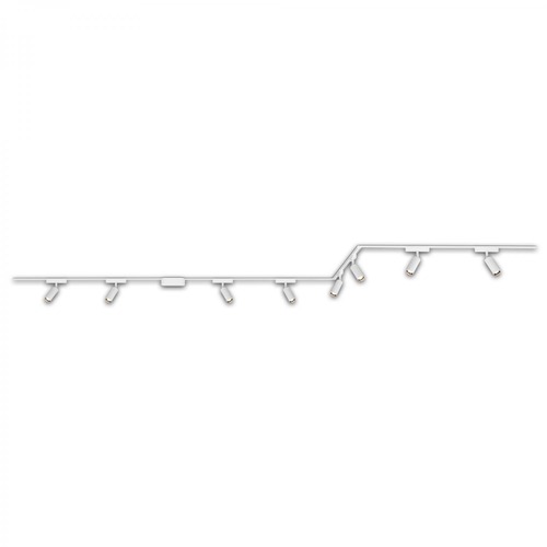 Lištové Briloner 48V - BRILO 8039086 Luxtrail lištový systém, 8x LED spoty, do U/Z, bílá - BRILO - foto 1