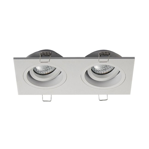 Hranatá - ZUMA 003064-024578 Bodové svítidlo CHUCK DL 2 SQUARE 20068-WH-N - ZUMALINE - foto 1