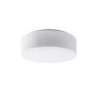 Kruhová - OS ERI67008 ERIS 2 stropní/nástěnné skleněné svítidlo bílá IP43 3000 K 18W LED DALI - OSMONT