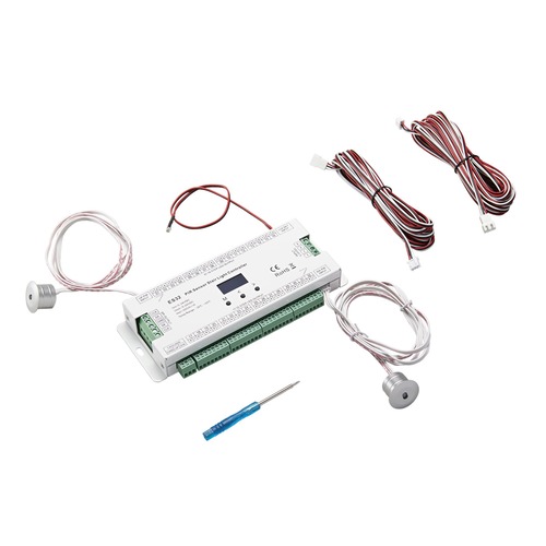 Ovladače pro vícebarevné LED pásky, RGB, RGBW - FAN RF-CONTROL-32CH-SPI Kontroler 32 kanálů se senzorem - FANEUROPE - foto 1