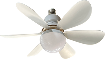 LED stropní svítidla - LED stropní ventilátor 12W/3CCT bílá + dálkové ovládání