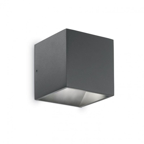 Nástěnná - ILUX 149738 LED Venkovní nástěnné svítidlo Ideal Lux Rubik AP1 antracite 149738 antracitové 4000K - IDEALLUX - foto 1