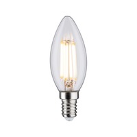 E14 - P 28643 LED svíčka 6,5 W E14 čirá teplá bílá - PAULMANN