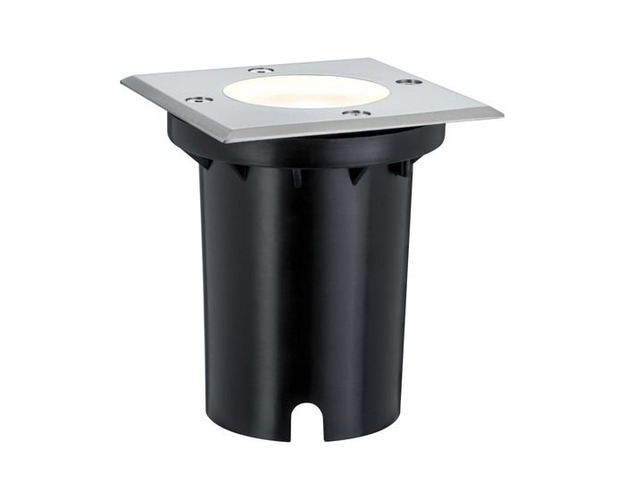 Zapuštěná - P 93993 Zemní zápustné svítidlo IP67 hranaté 3,5W GU10 ušlecht.ocel - PAULMANN - foto 1