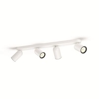 Bodová - PH 50584/31/PN Bodové svítidlo Philips Pongee 50584/31/PN bílé 4x max.10W - PHILIPS (915005531401)
