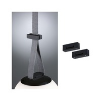 Páskové ULine - P 94623 ULine příslušenství svorky pásu 2ks sada černá - PAULMANN