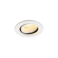 Kruhová - LA 1009353 NUMINOS® MOVE XS Stropní vestavné svítidlo, 3000 K, 20°, IP20, kulaté, bílé - BIG WHITE (SLV)