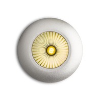 Kruhová - RED R10457 ICCO kruhová zápustná stříbrnošedá  230V/650mA LED 7W 3000K - RED - DESIGN RENDL