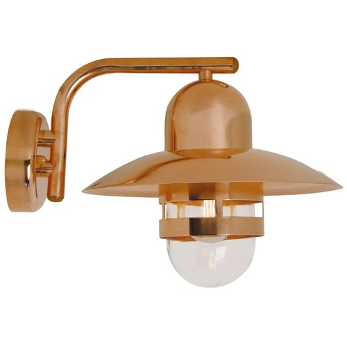Nástěnná - NOR 24981030 Venkovní nástěnné svítidlo Nibe 1x60W E27 měď čirá - NORDLUX - foto 1