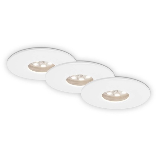 Kruhová - BRI 7240-036 3ks sada LED vestavné svítidlo, pr. 4,5 , 1,8 W, bílé - BRILONER - foto 1