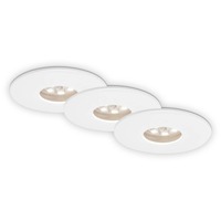 Kruhová - BRI 7240-036 3ks sada LED vestavné svítidlo, pr. 4,5 , 1,8 W, bílé - BRILONER