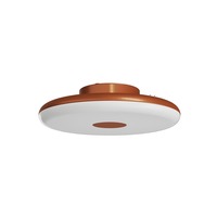 Kruhová - OS ZET60510 ZETA 1 FP stropní/nástěnné plastové svítidlo terakota / bílá IP40 4000 K 31W LED - OSMONT