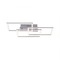 Hranatá - LD 14790-55 IVEN LED stropní svítidlo v barvě oceli s funkcí stmívání v moderním designu SimplyDim 3000K - LEUCHTEN DIREKT / JUST LIGHT