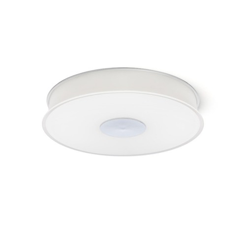 Kruhová - RED R14549 ASTERI LED přisazené svítidlo, dekorativní satinované sklo/chrom - RED - DESIGN RENDL - foto 1