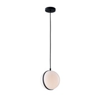 Závěsná - FAN LANT-ORBIT/S1 Závěsné venkovní svítidlo ORBIT černá, 1xE27, IP44, 20 x 130 cm - FANEUROPE