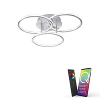 Kruhová - PN 8281-55 Q-NEVIO, LED stropní svítidlo, Smart Home 2700-5000K - PAUL NEUHAUS