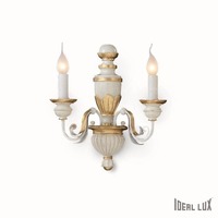 Dekorativní - ILUX 012902 Nástěnné svítidlo Ideal Lux Firenze AP2 012902 - IDEALLUX