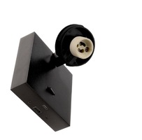 Bodová - IMPR 341348 Deko-Light svítidlo na čtení Can Tilt hranatá základna s USB, 1x 7,5 W GU10, černá - LIGHT IMPRESSIONS