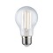 E27 - P 28698 LED žárovka 7,5 W E27 čirá teplá bílá stmívatelné - PAULMANN