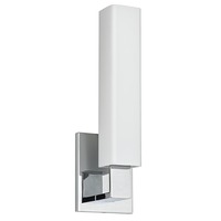 Dekorativní - HVLG 550-PC-CE Nástěnné svítidlo LIVINGSTON mosaz/sklo chrom/opál E27 1x40W - HUDSON VALLEY