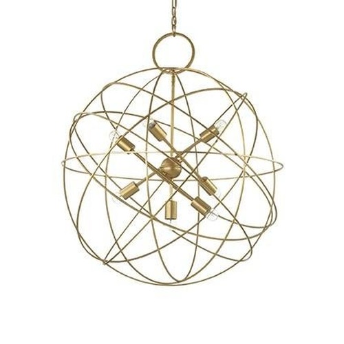 Koule - ILUX 156033 Závěsné svítidlo Ideal Lux Konse SP7 oro 156033 zlaté 80cm - IDEALLUX - foto 1