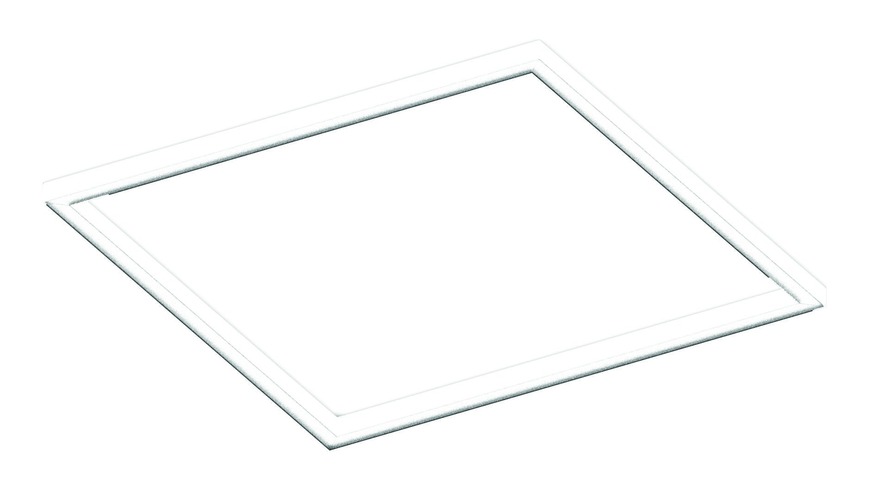 Hranatá - NOVA 103337.01 P-30 Stropní / nástěnné svítidlo P-30 READY quadrato 83x83cm 32W 3000K 3110lm bílé - NOVALUX - foto 1