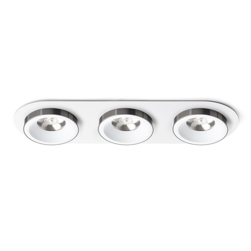 Kruhová - RED R14575 SHARM LED vestavné světlo, sady bílá černý chrom - RED - DESIGN RENDL - foto 1