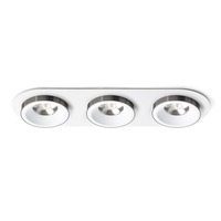 Kruhová - RED R14575 SHARM LED vestavné světlo, sady bílá černý chrom - RED - DESIGN RENDL