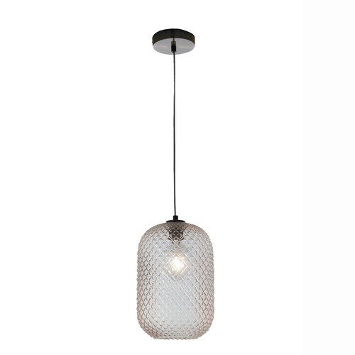 Válec - FAN I-ASHFORD-S20 AMB Závěsné svítidlo Ashford Ovale, jantarové, 1 x E27, 20 x 150 cm - FANEUROPE - foto 1