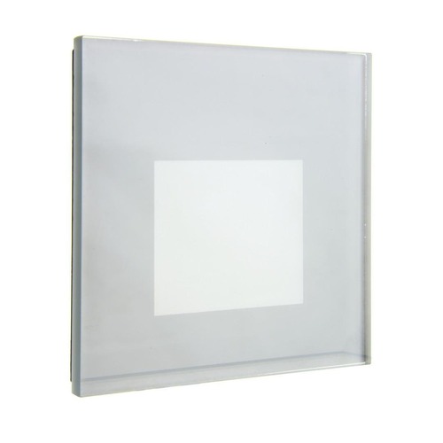 Pro zapuštěná svítidla - IMPR 930860 Deko-Light příslušenství - sklo-kryt mléčné hranaté stříbrné pro Alwaid - LIGHT IMPRESSIONS - foto 1