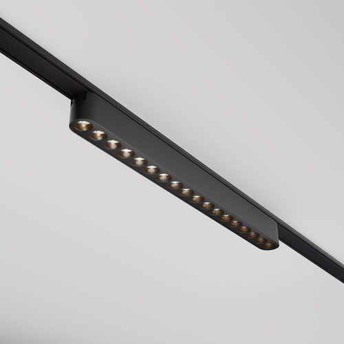 Lištové Magnetic Maytoni Radity - M TR082-1-18W3K-M-B Svítidlo pro kolejnicový systém Points 3000K 16W teplá bílá 1800lm černý hliník Radity - MAYTONI - foto 1