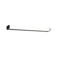 K zrcadlu - P 71212 Selection Bathroom LED nástěnné svítidlo Arneb IP44 3000K 230V 12,5W černá - PAULMANN
