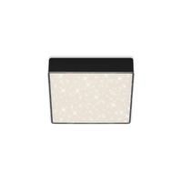 Hranatá - BRI 7076-415 LED stropní svítidlo hvězdné nebe, 15,7 cm, 11 W, černá - BRILONER